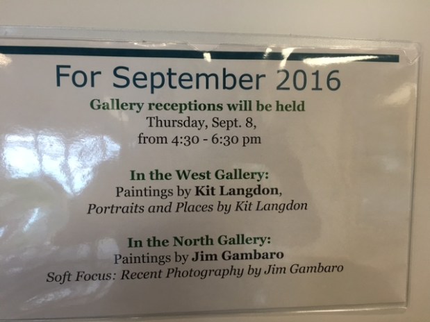 Jim Gambaro Photography at the Cooley Dick North Gallery in&nbsp;September